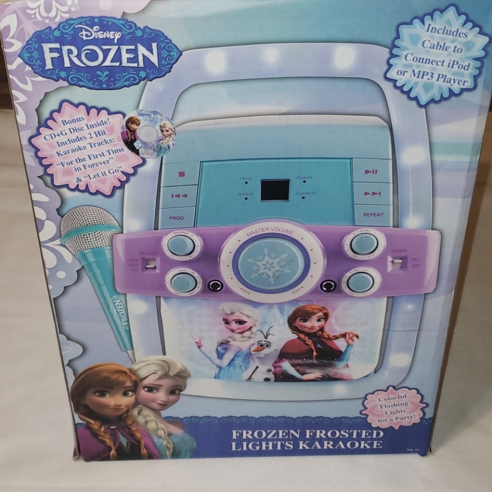 Disney Frozen Karaoke Machine